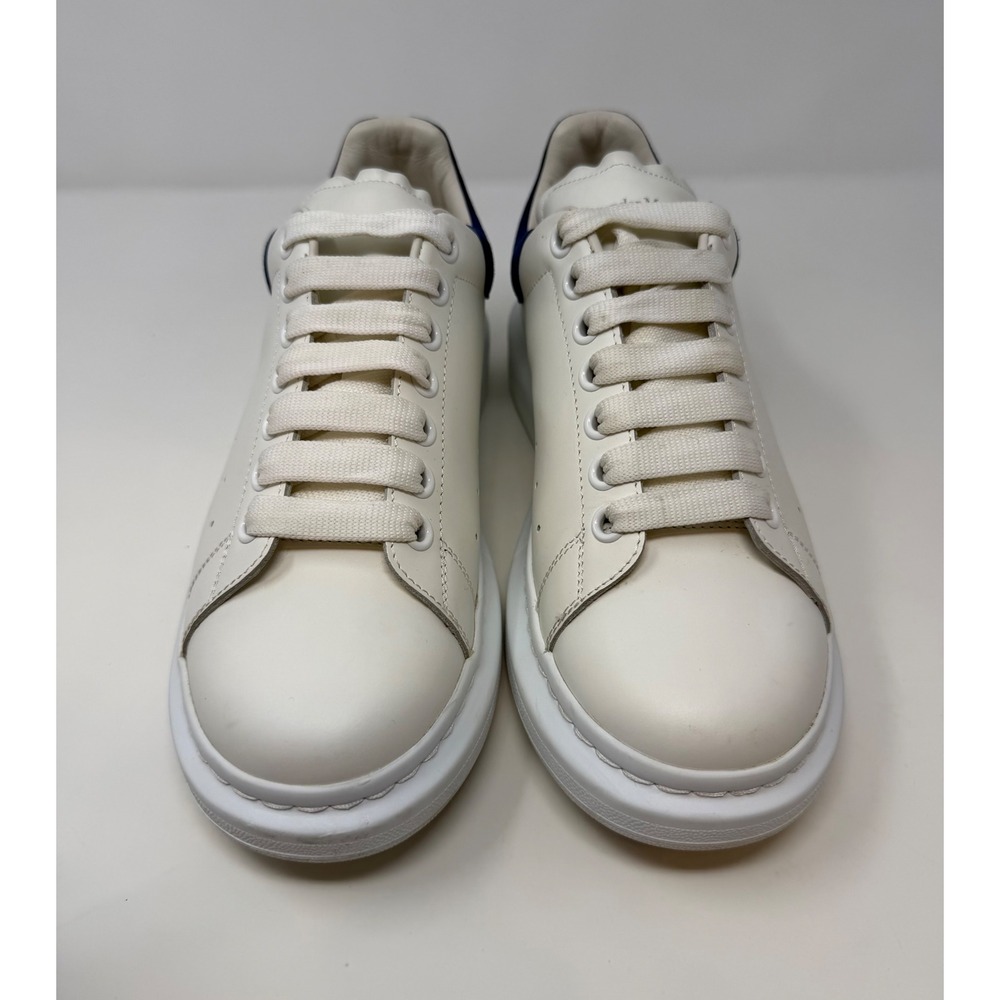 Alexander McQueen Oversized Sneaker White/Blue Suede Size 7 US 40 EU - Picture 2 of 8